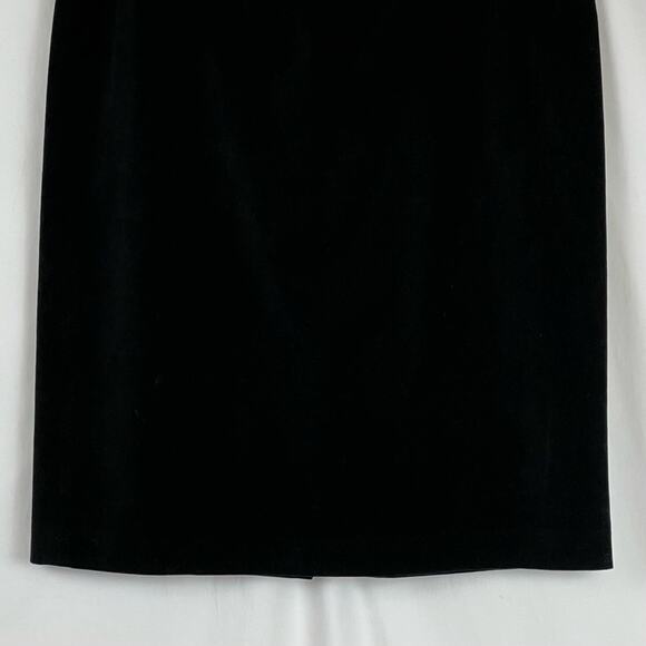 J Crew Black Neutral Minimalist Academia Pencil Skirt Size 12 - Picture 4 of 13